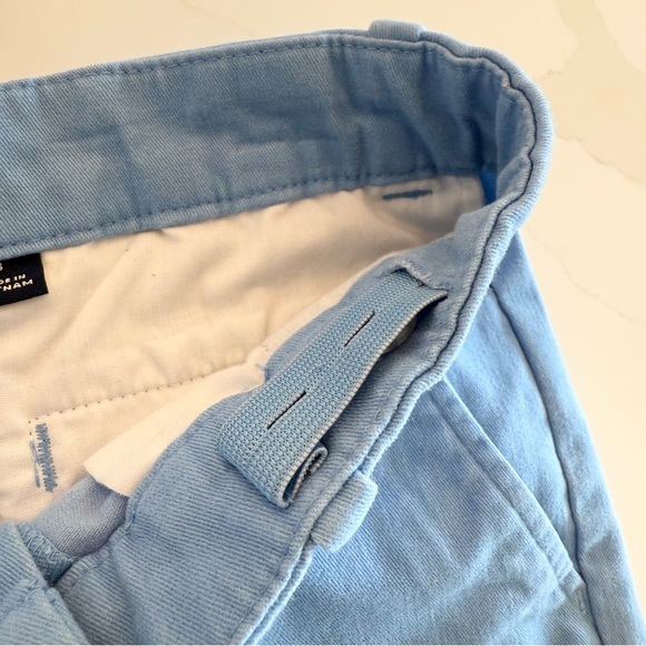 Janie and Jack Boys Light Blue Chino Shorts Size 8 Casual Spring Adjustable - Picture 6 of 9